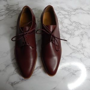everlane women shoes sz 8 burgandy